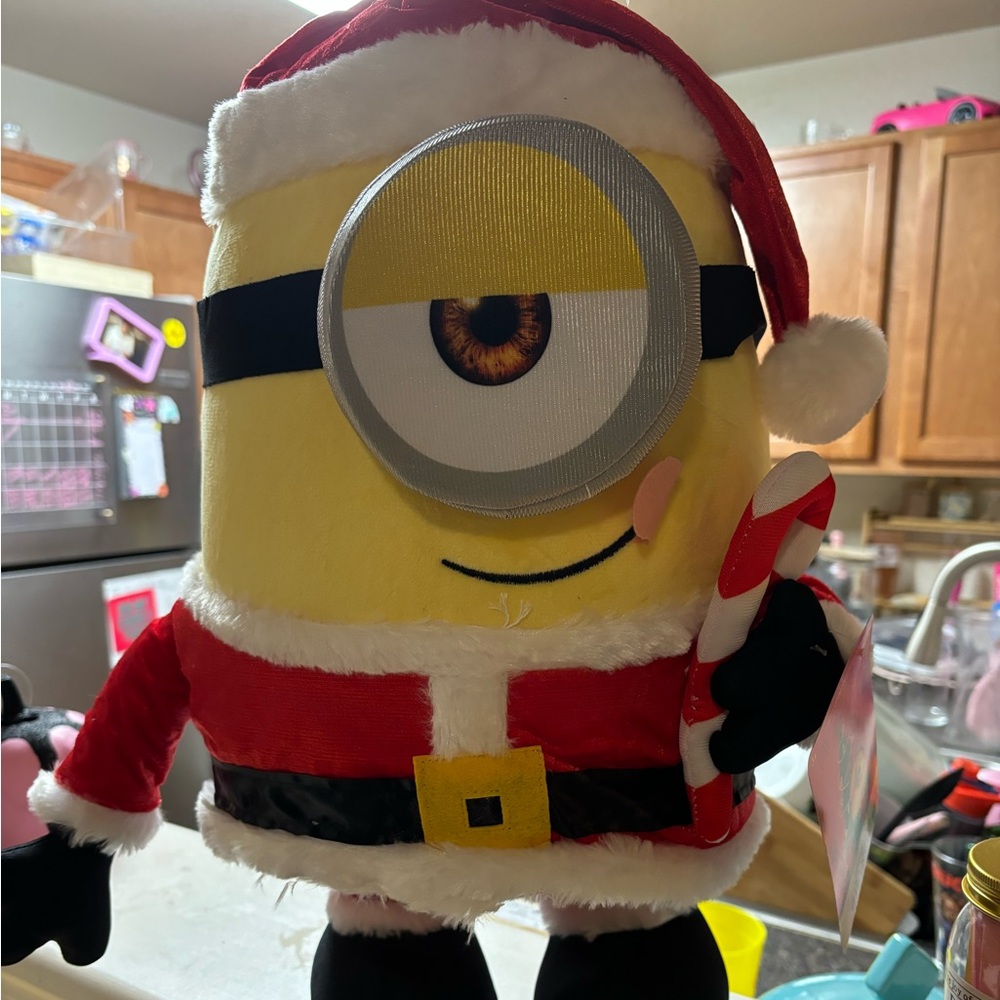 Minions Christmas greeter